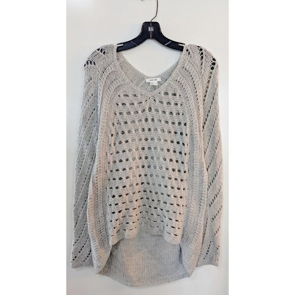 Helmut Lang | Inherent Texture Sweater In Light Grey - Picture 4 of 9